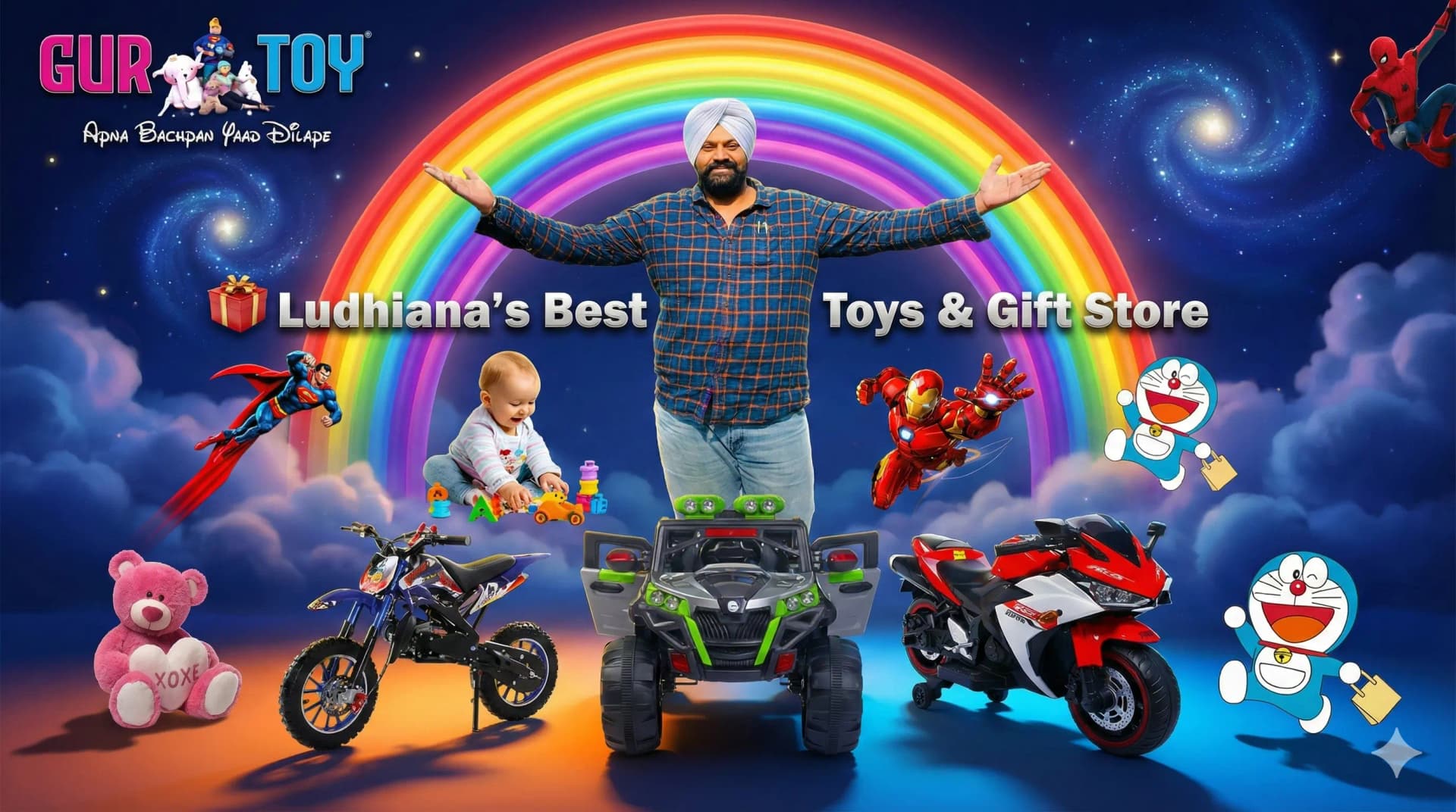 Send Gift from INDIA to UK